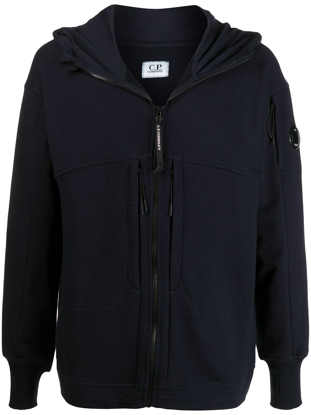 фото C.p. company arm lens hoodie