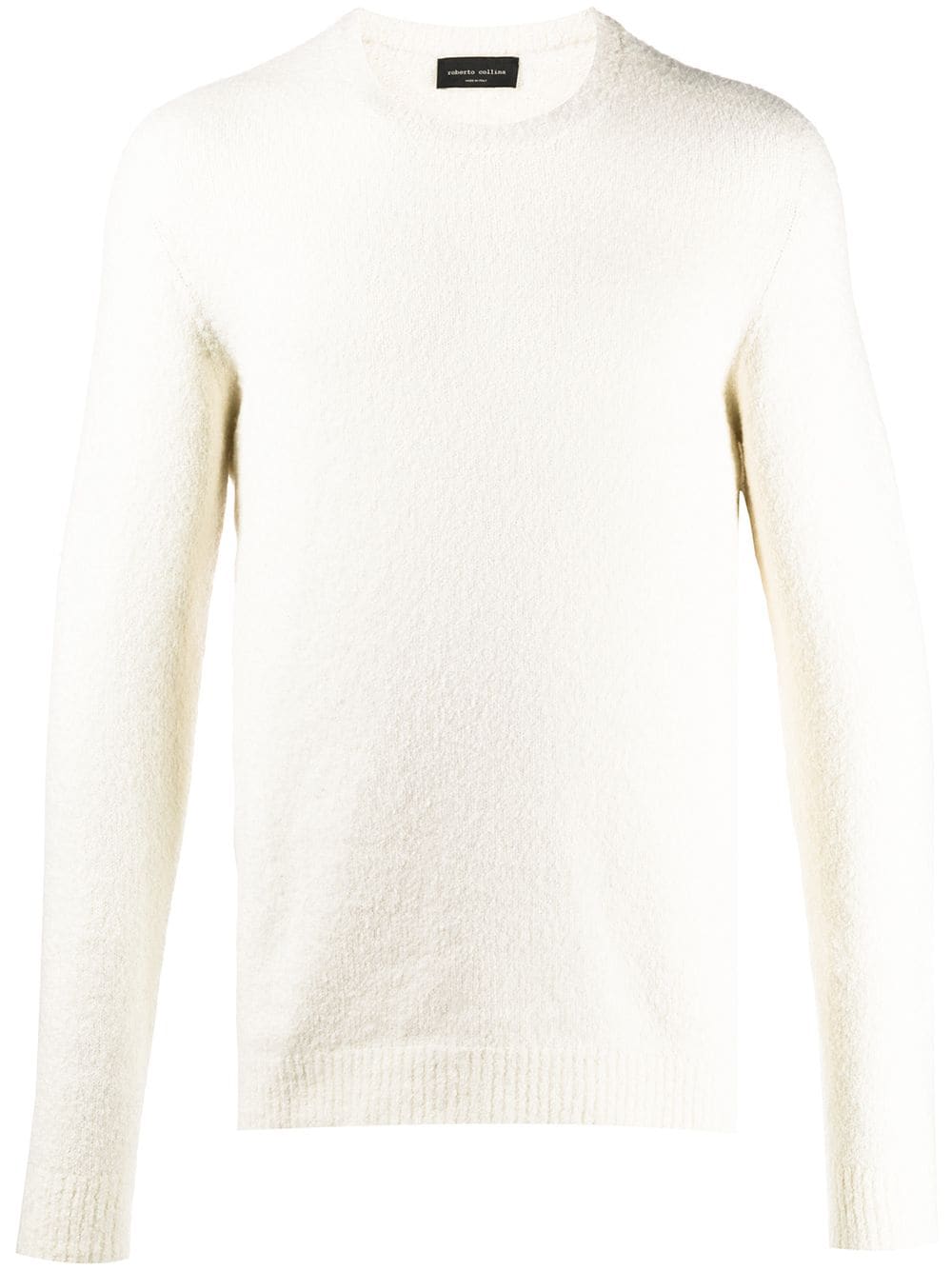 Shop Roberto Collina Crew-neck Jumper In White