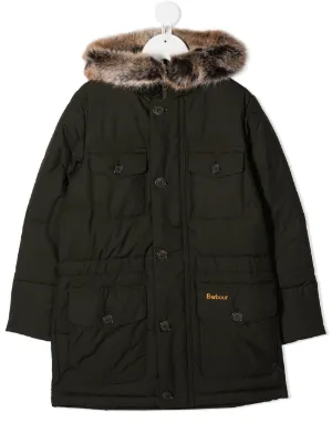 barbour kids coats