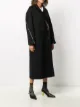 Fendi zip-embellished double-breasted coat