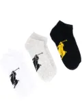 Polo Ralph Lauren pony motif ankle socks - White