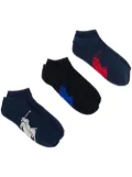 Polo Ralph Lauren pony motif ankle socks - Blue