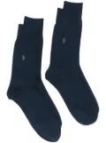 Polo Ralph Lauren pony motif socks - Blue