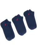 Polo Ralph Lauren pony motif ankle socks - Blue