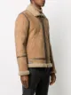 Arma Lederjacke mit Shearling-Futter