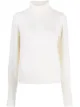 Image 1 of P.A.R.O.S.H. roll-neck ribbed jumper