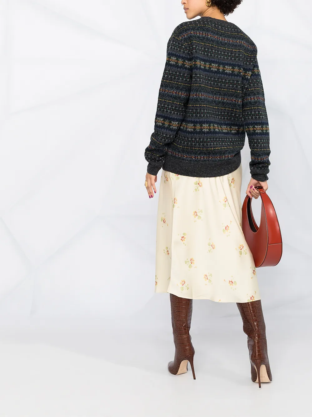 Polo Ralph Lauren Rok met bloemenprint Beige