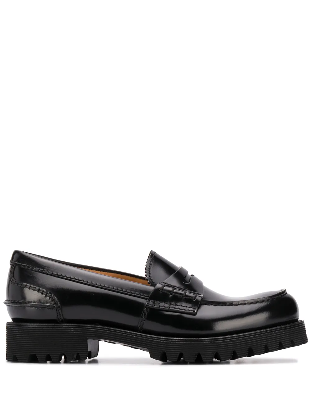 

Church's Cameron brushed leather loafers - Black