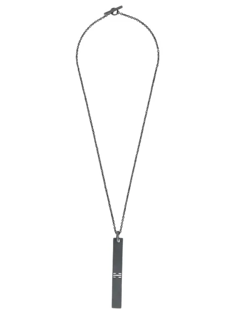 Parts of Four collar con dije de placa