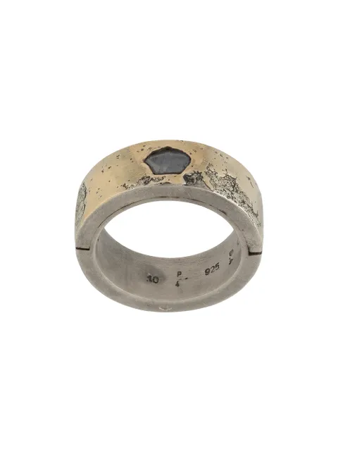 Parts of Four diamond detail ring