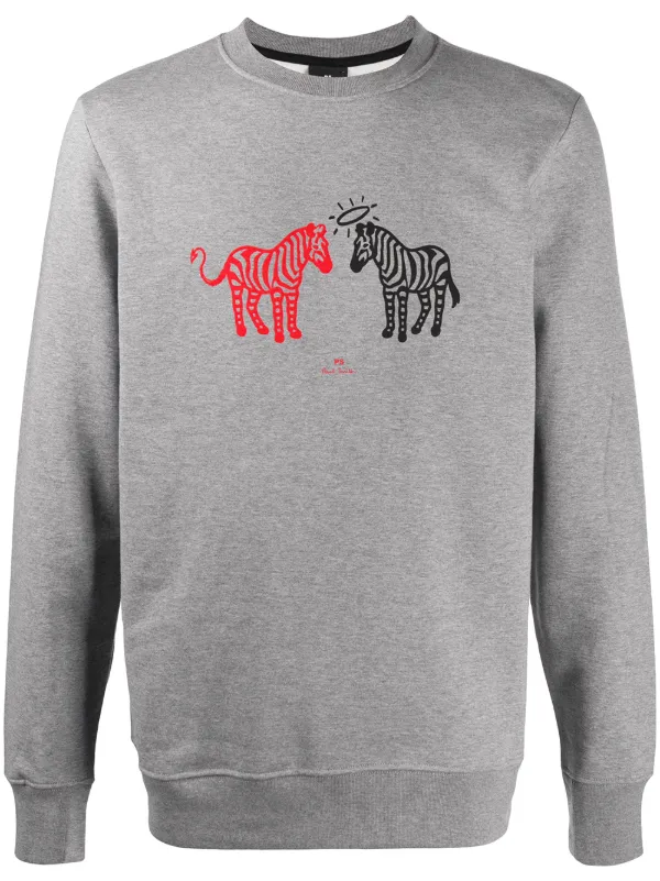 paul smith zebra sweater