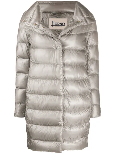 Herno padded zip-up coat