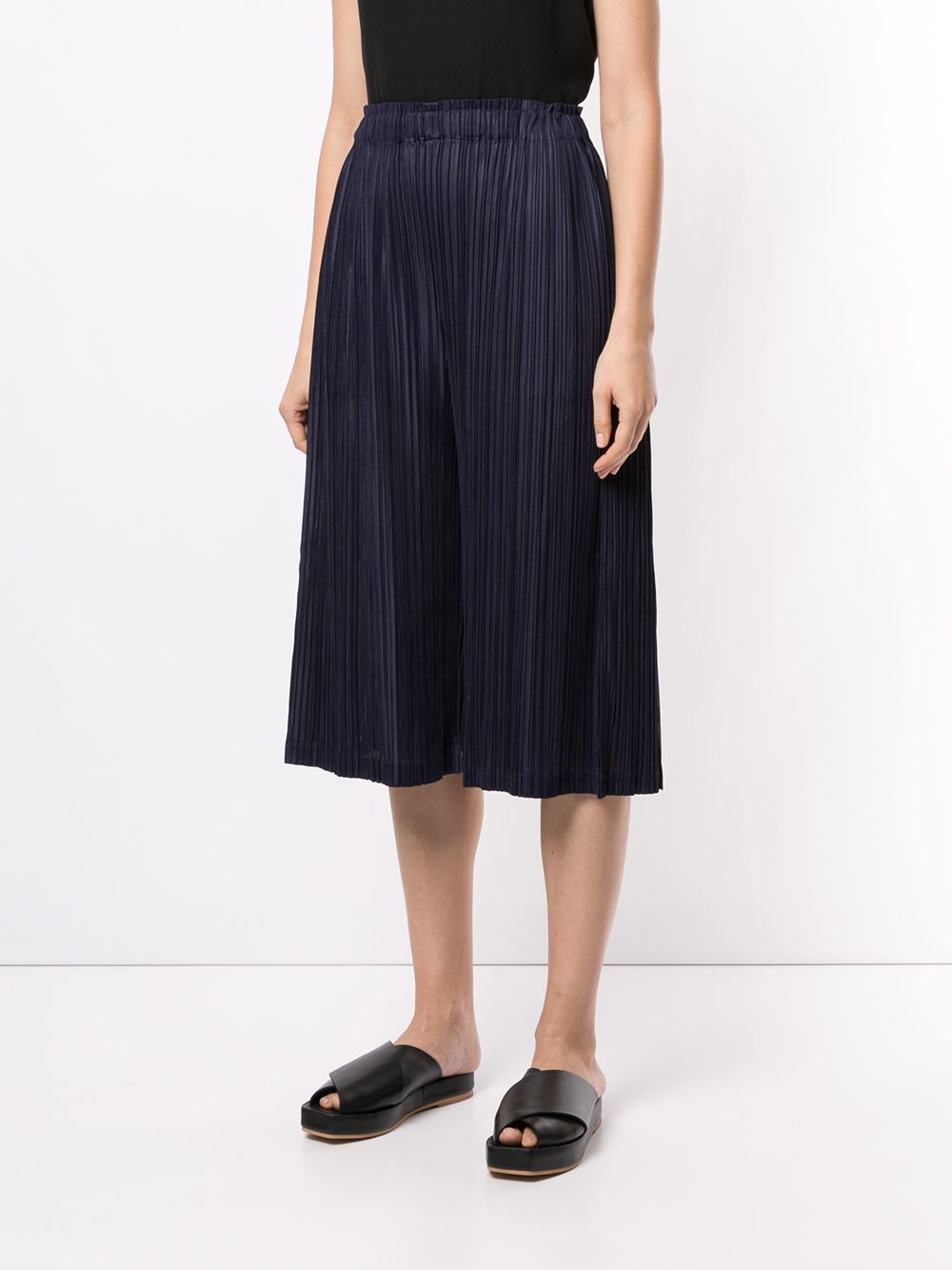 фото Pleats please issey miyake плиссированные кюлоты