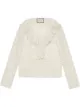 Image 1 of Gucci ruffled floral lace blouse