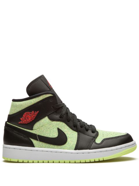 Jordan Air Jordan 1 Mid SE "Barely Volt Chile Red" sneakers Women