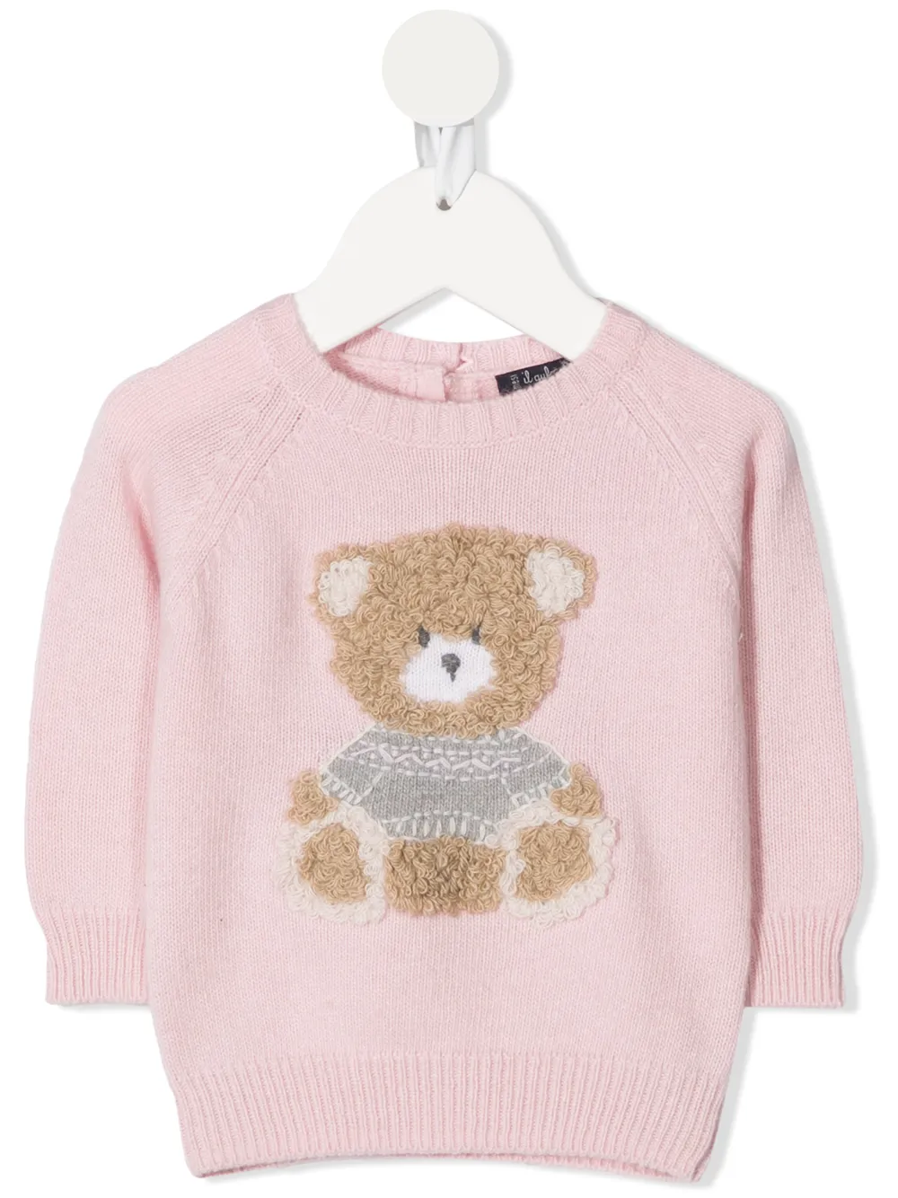 pink teddy jumper