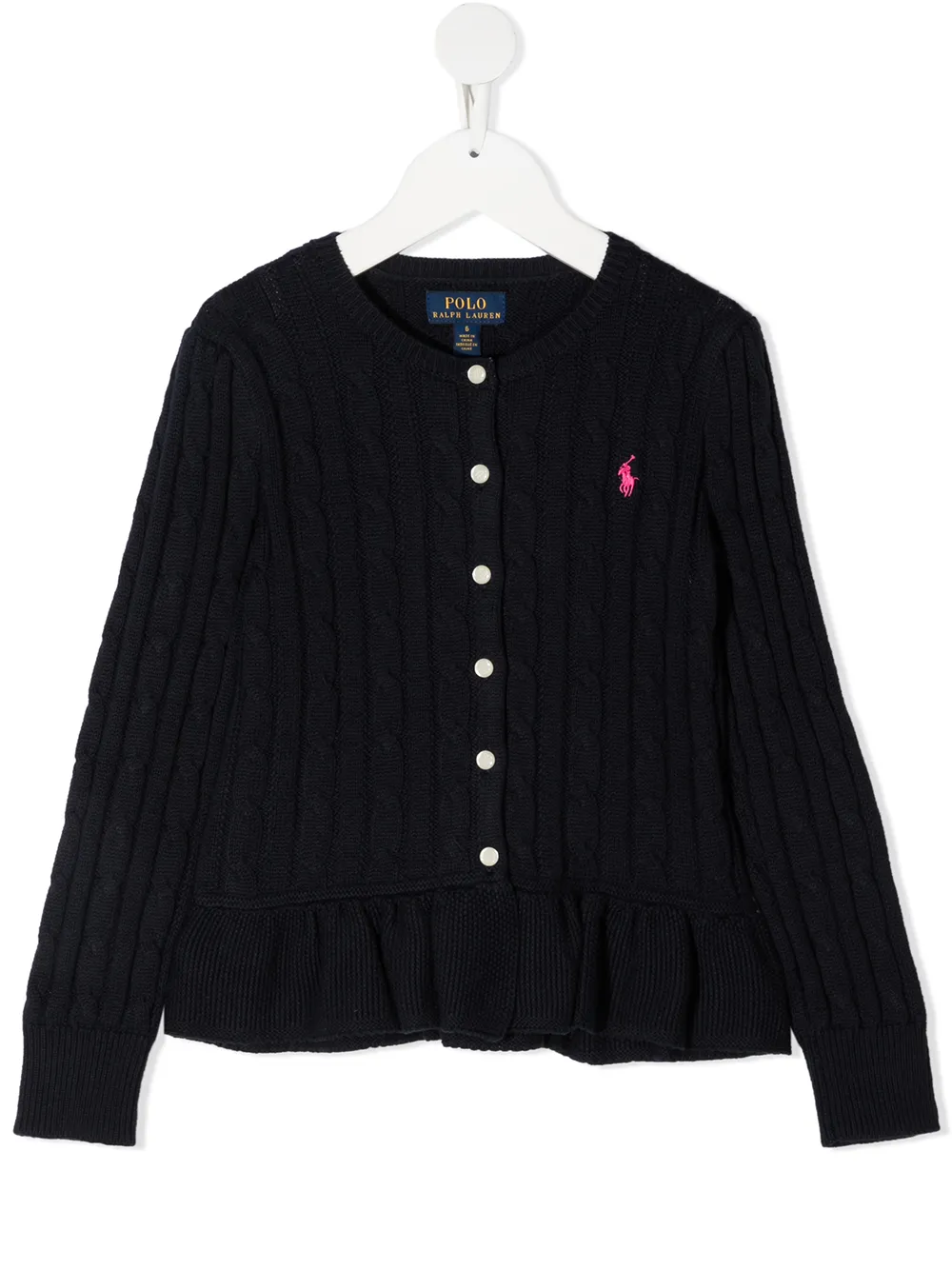 Ralph Lauren Kids джемпер с вышитым логотипом