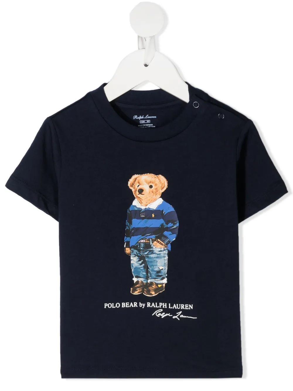 фото Ralph lauren kids футболка с принтом