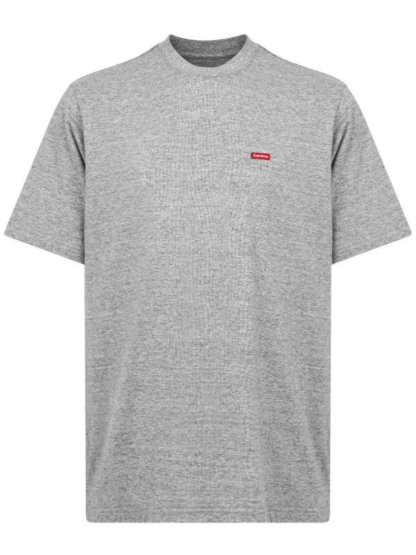 Supreme Small Box Logo T shirt Grey FARFETCH TR