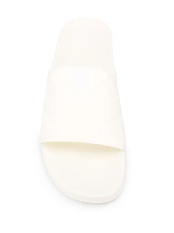 Shop Bottega Veneta BV Slider sandals with Express Delivery - FARFETCH