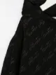Alberta Ferretti Kids monogram logo hoodie