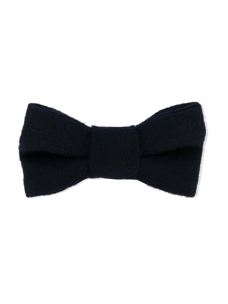 Il Gufo Babies' Button-on Bow Tie In Blue