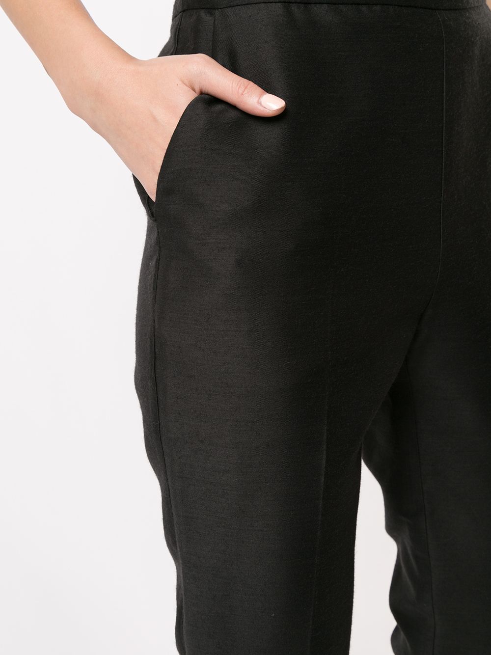 Shop Macgraw New Non Chalant Tailored Trousers In Black