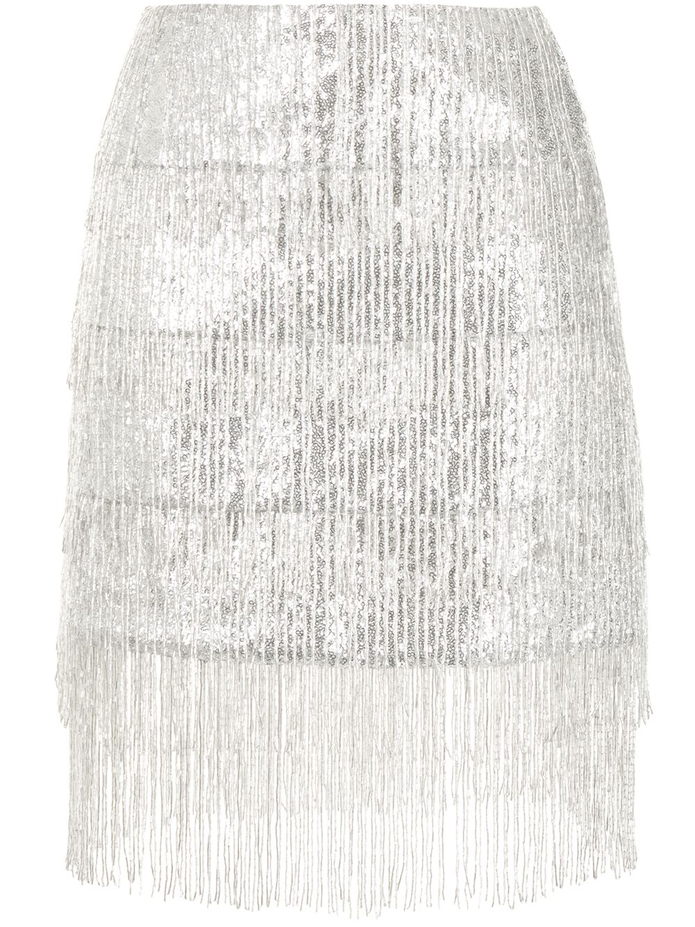 фото Macgraw юбка thistle с бахромой и пайетками
