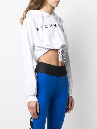 cropped logo hoodie展示图