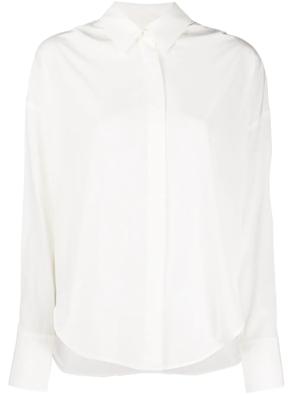 chemise à col pointu