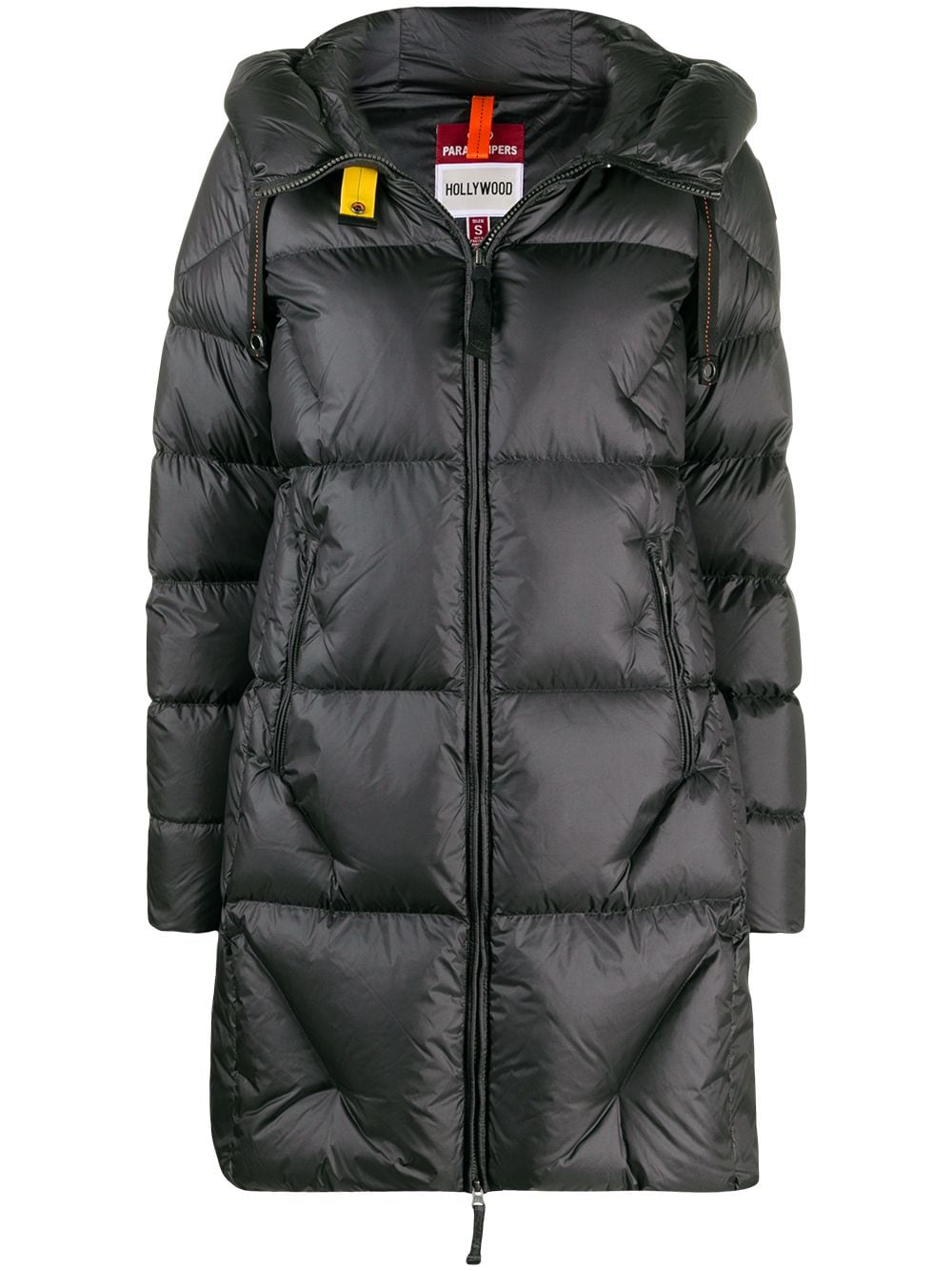 Parajumpers Padded Parka Coat In Grey