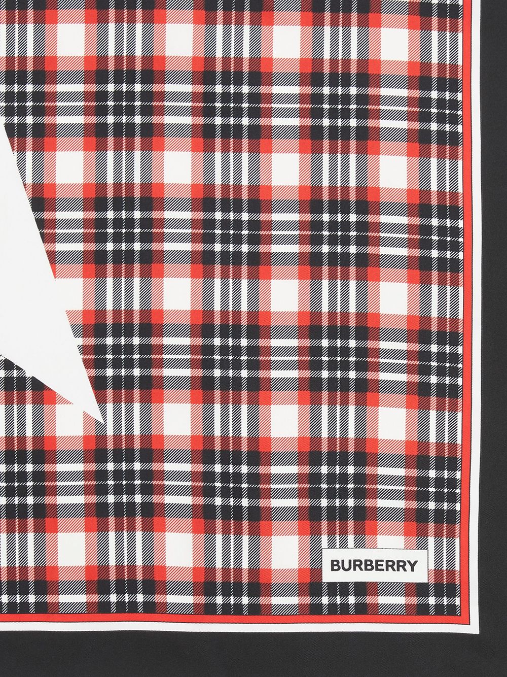 фото Burberry клетчатый шарф