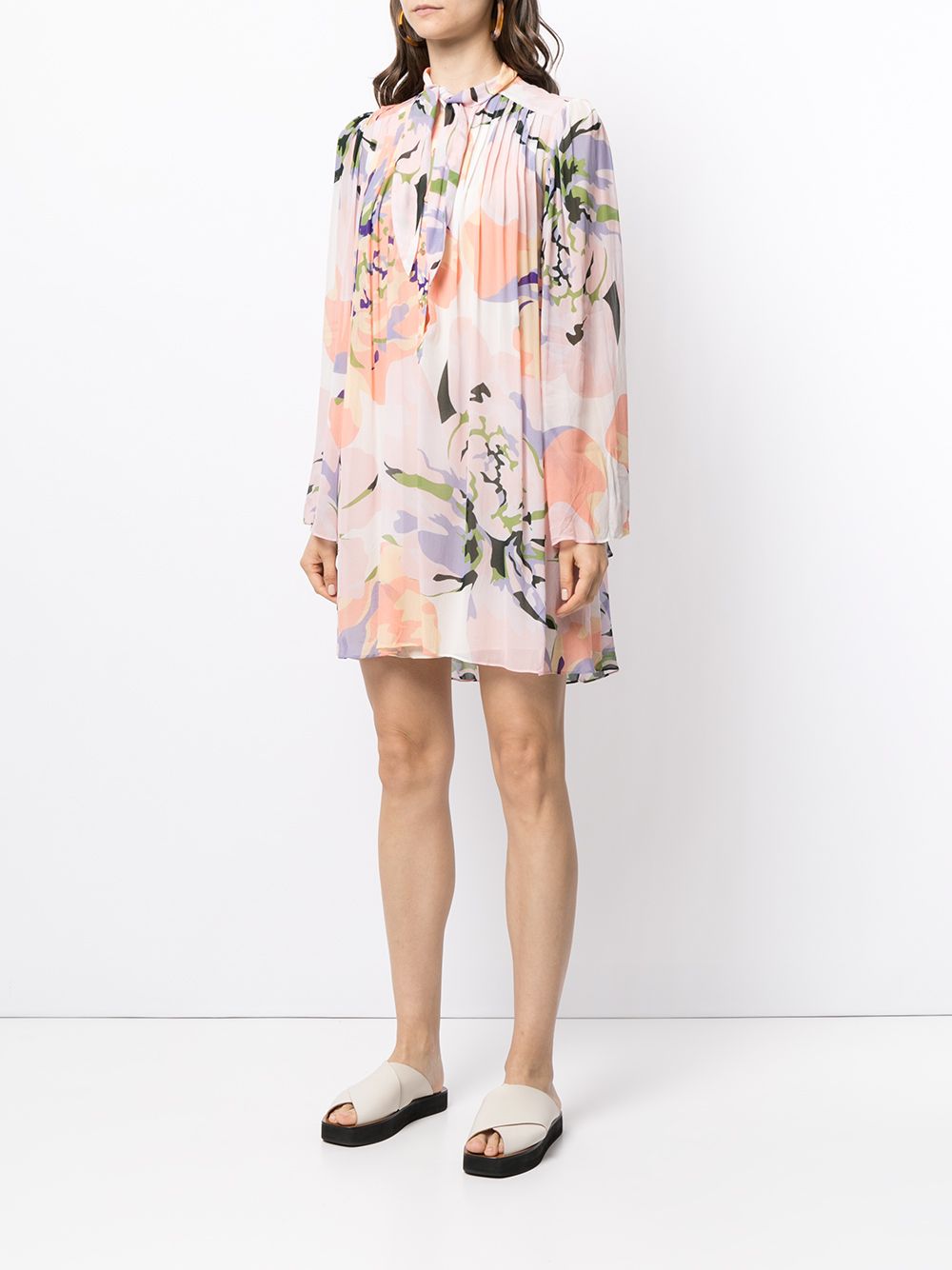фото Ginger & smart платье delirium с цветочным принтом