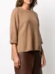 Lamberto Losani three-quarter sleeve knit jumper