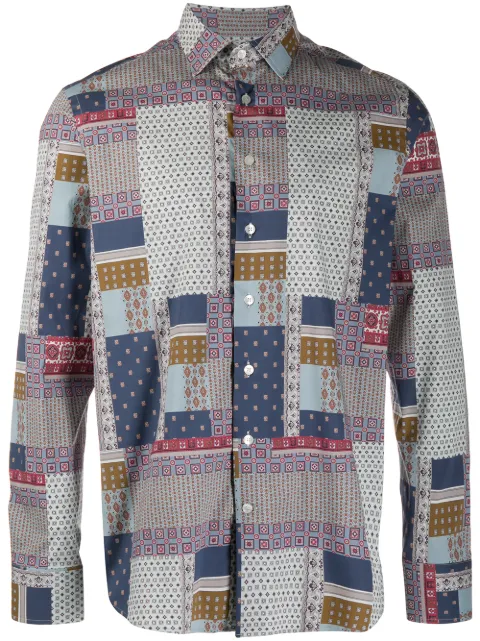 etro patchwork shirt