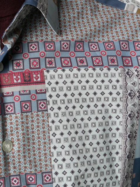 etro patchwork shirt