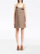 Image 2 of Prada houndstooth-pattern shift dress