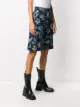 MSGM شورت جاكار بطول الركبة وزينة زهور