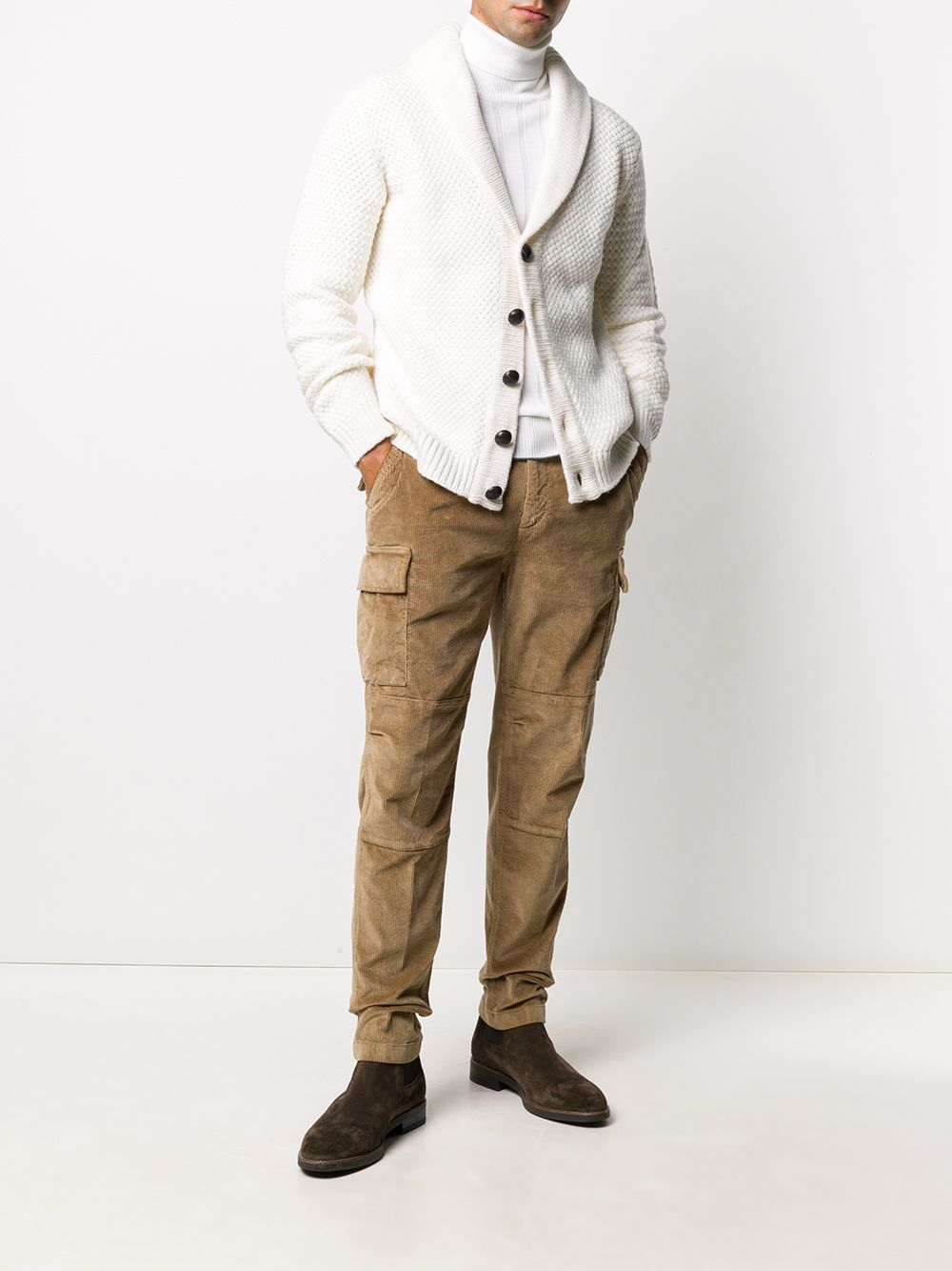 фото Eleventy shawl lapel cardigan