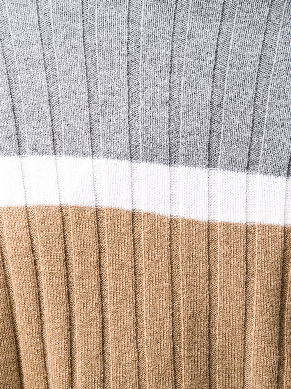 фото Eleventy colour-block roll neck jumper