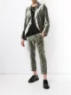 Image 2 of Ann Demeulemeester paperbag waist cropped velvet trousers