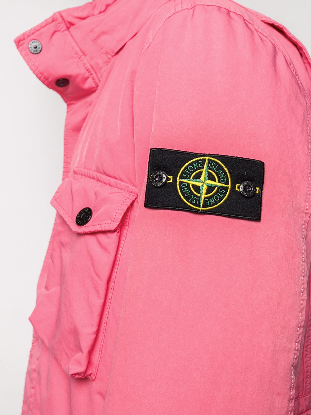 фото Stone island куртка с накладными карманами