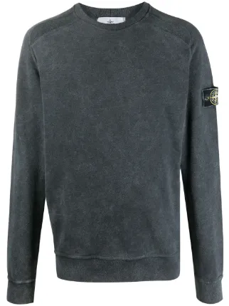 faded crewneck sweatshirt