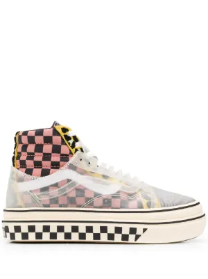chunky checkered vans