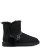 Image 1 of UGG fur trim ankle boots
