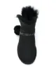 UGG fur trim ankle boots
