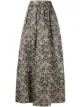 الصورة 1 من Alice+Olivia embroidered textured skirt