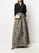 الصورة 2 من Alice+Olivia embroidered textured skirt