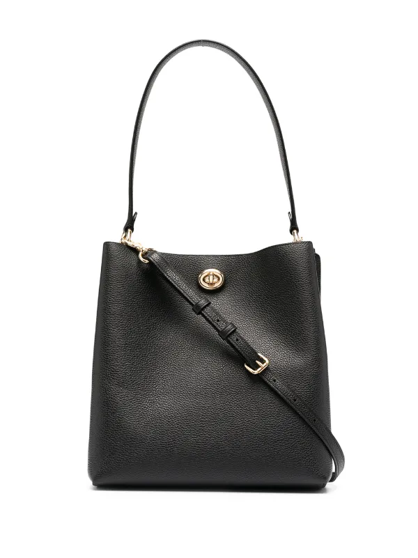 coach charlie bucket bag white