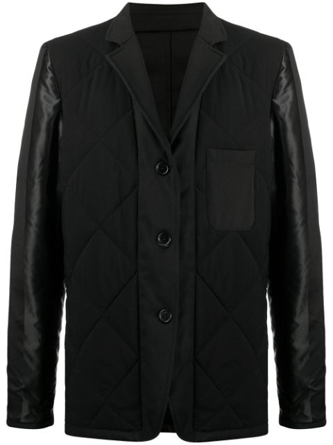 Ann Demeulemeester single-breasted fitted blazer